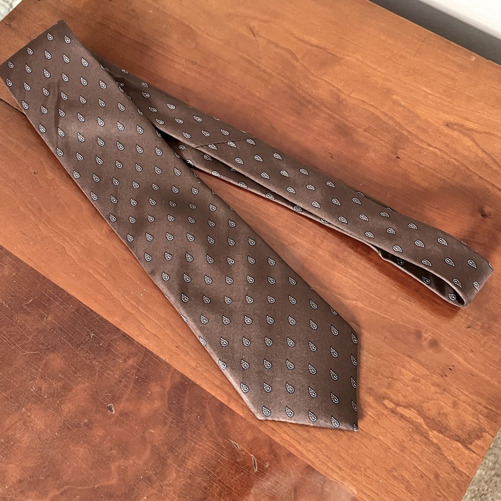 Bardelli Roma Men’s  Brown silk necktie